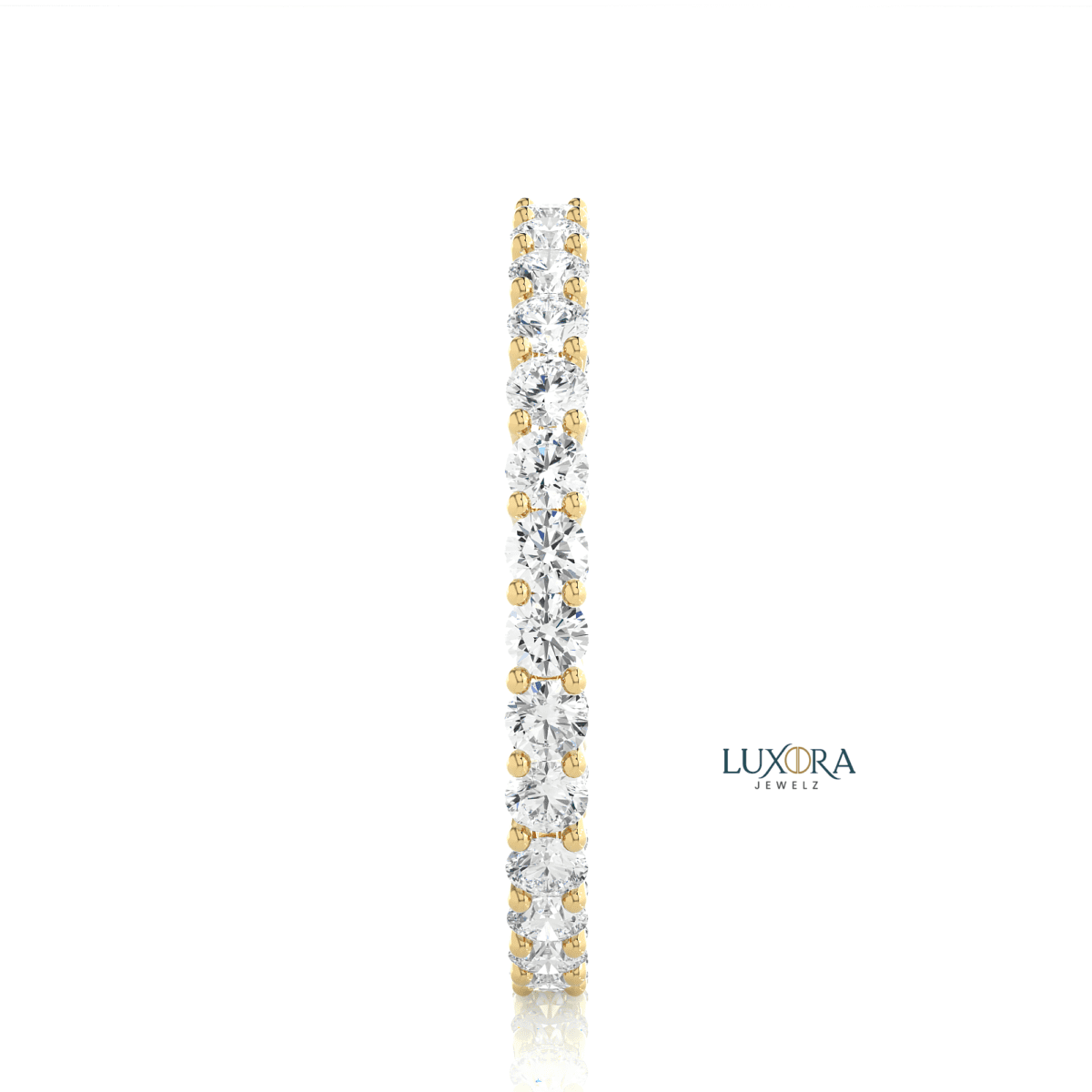 Classic Eternity Diamond Ring- Timeless Love | Luxora Jewelz