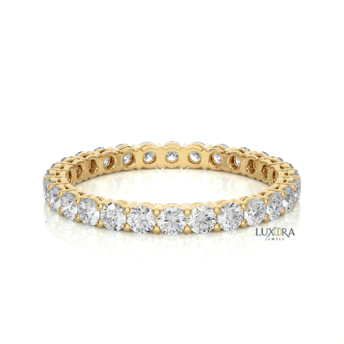 Forever Yours Eternity Band A Timeless Symbol of Love | Luxora Jewelz